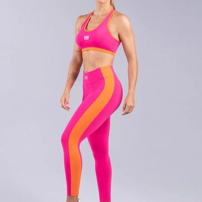 Conjunto Rosa e Laranja | Premium