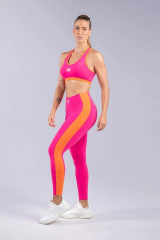Conjunto Rosa e Laranja | Premium
